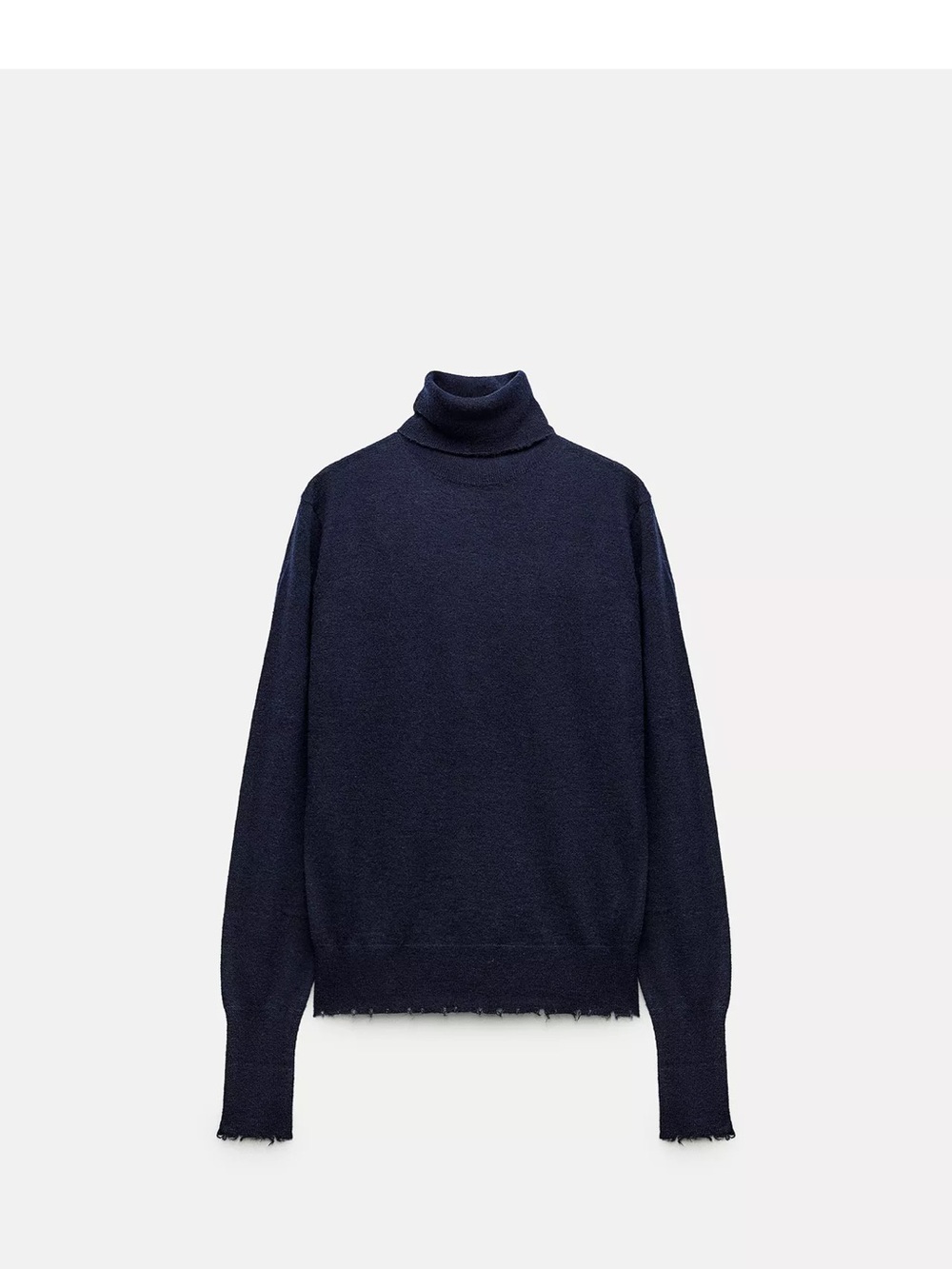 Zara Knit Sweater With Rips - Picture 7 of 16